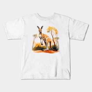 Cute Kangaroo Kids T-Shirt